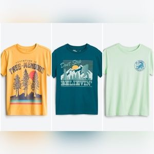 Rumi + Ryder Classic Graphic Tee's, 🐊Lot of 3🐊